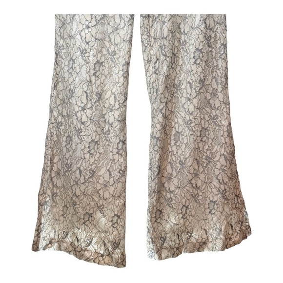 Spiegel Jasmine Jumpsuit in Ivory/Silver NWT - Picture 5 of 8